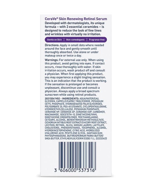 Cerave Skin Renewing Retinol Serum 30Ml