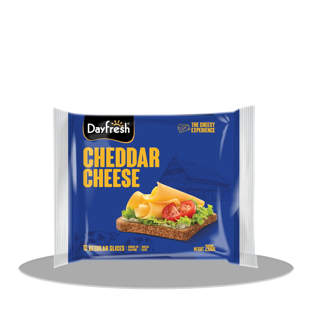 Dayfresh Cheddar Cheese Regular Slice 10s