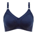 BLS Clara Non Wired And Non Padded Cotton Bra Navy Blue