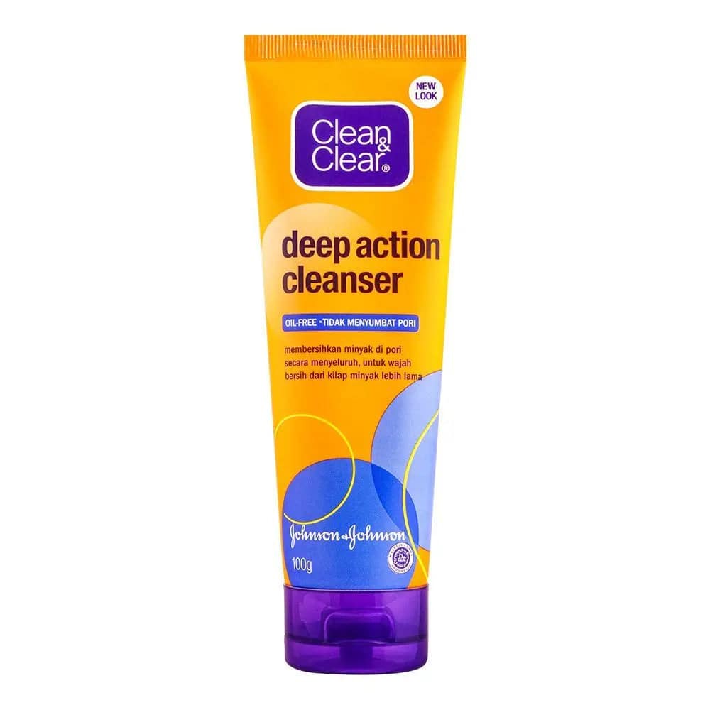 Clean & Clear - Deep Action Daily Pore Cleanser - 100gms - My Store
