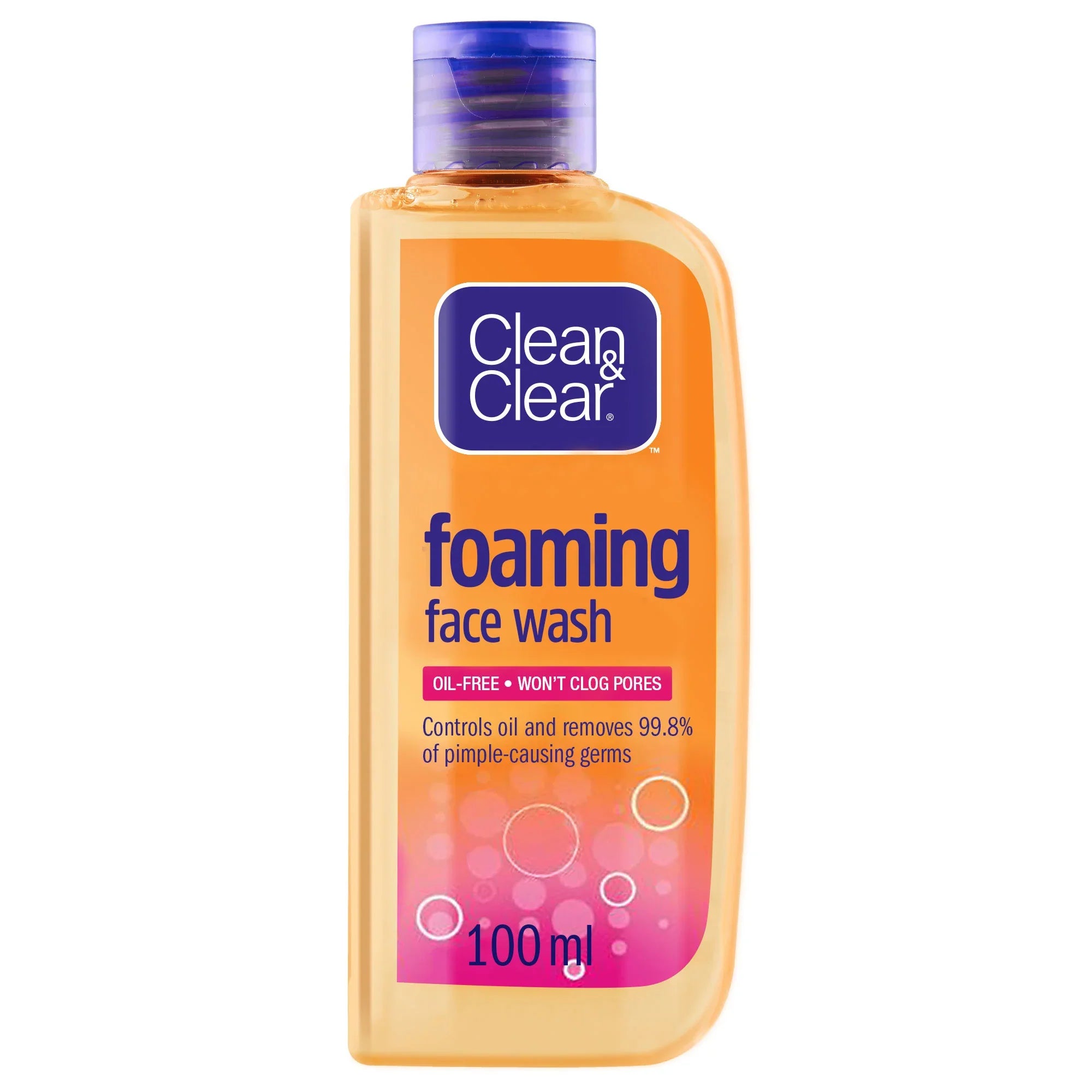Clean & Clear Foaming Face Wash 100 Ml - Snapcart.pk