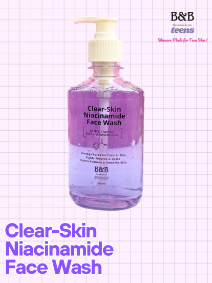 B&B Derma - Clear-Skin Niacinamide Face Wash Teens