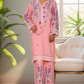 Bin Saeed Stitched 2 Piece Co Ords Cotton Suit-WC-2398-Multi