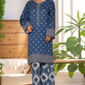 Bin Saeed Stitched 2 Piece Co Ords Cotton Collection'2025-WC-2405-Blue