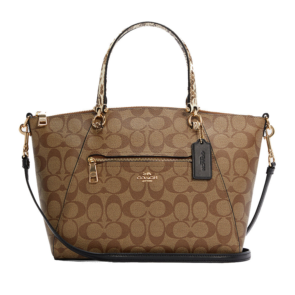 Coach Prairie Satchel In Colorblock Signature Canvas - C4293