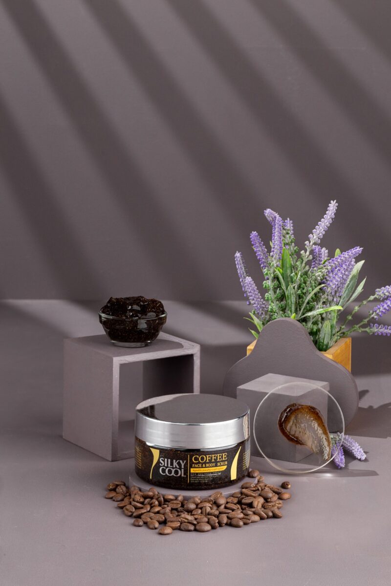 Silky Cool Coffee Face & Body Scrub 200Ml
