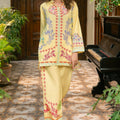 Nairah Stitched Co Ords Summer Suit-Colada