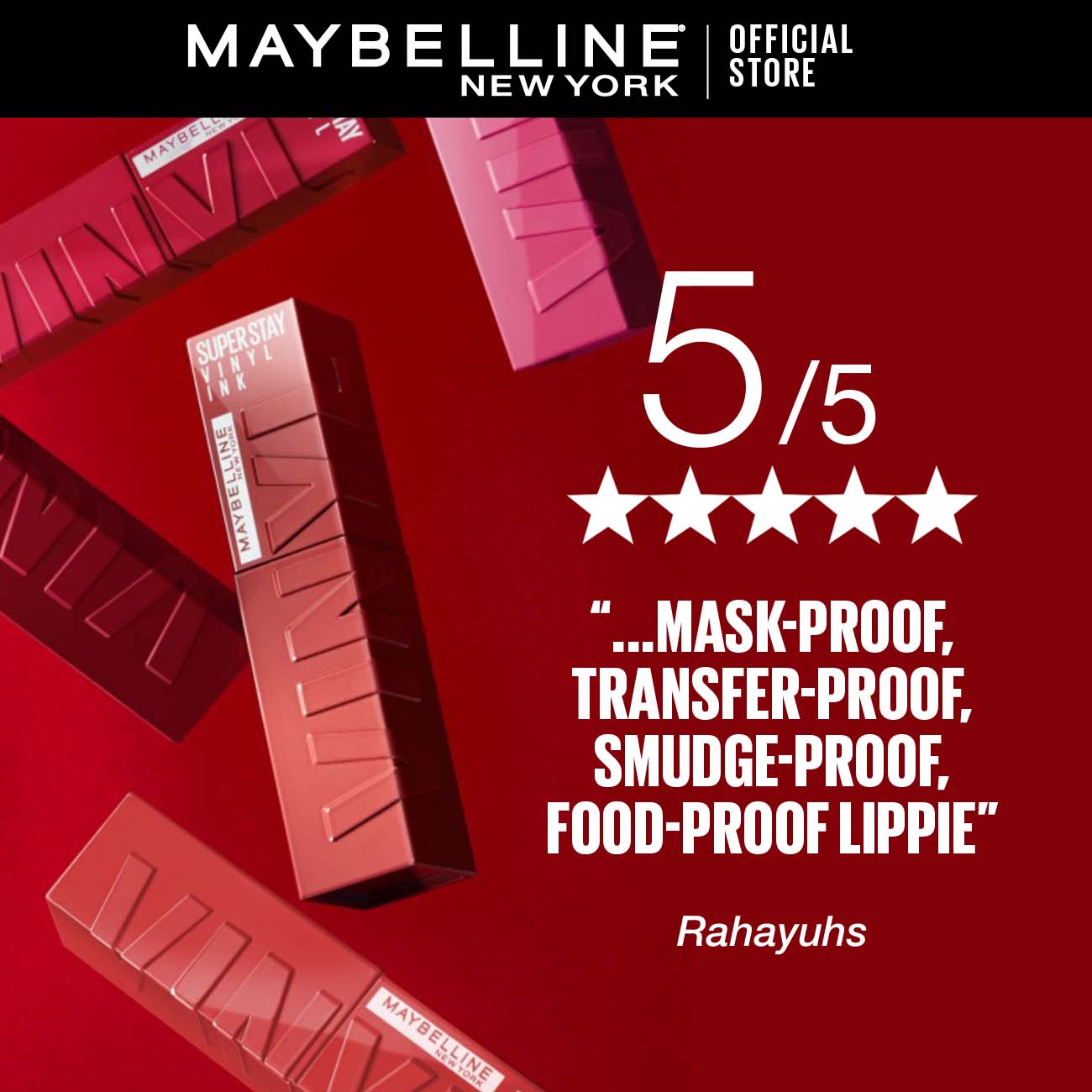 Maybelline Superstay Vinyl Ink Liquid Lipstick - 65 Saucy