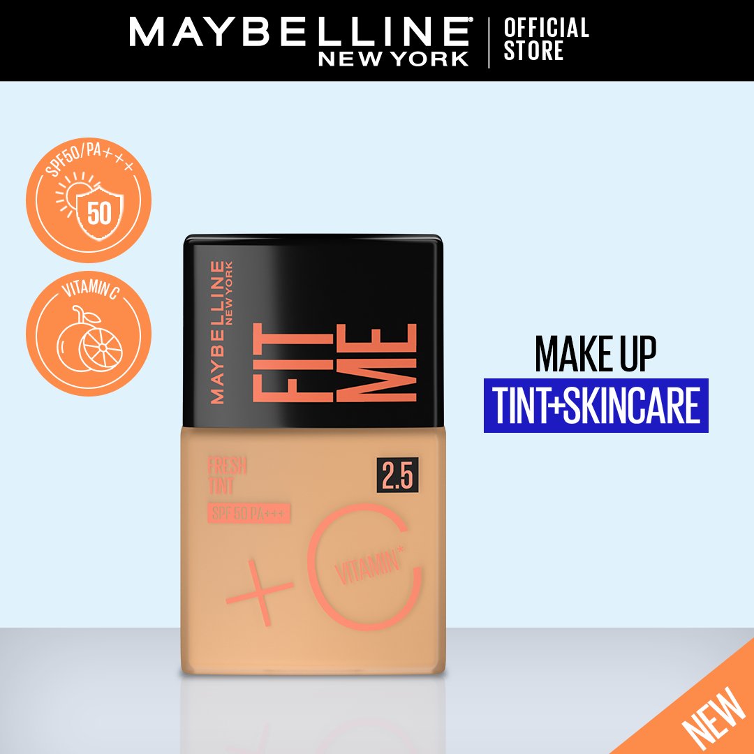 Maybelline Fit Me Spf 50 P Fresh It Vitamin C Foundation 2.5 30Ml
