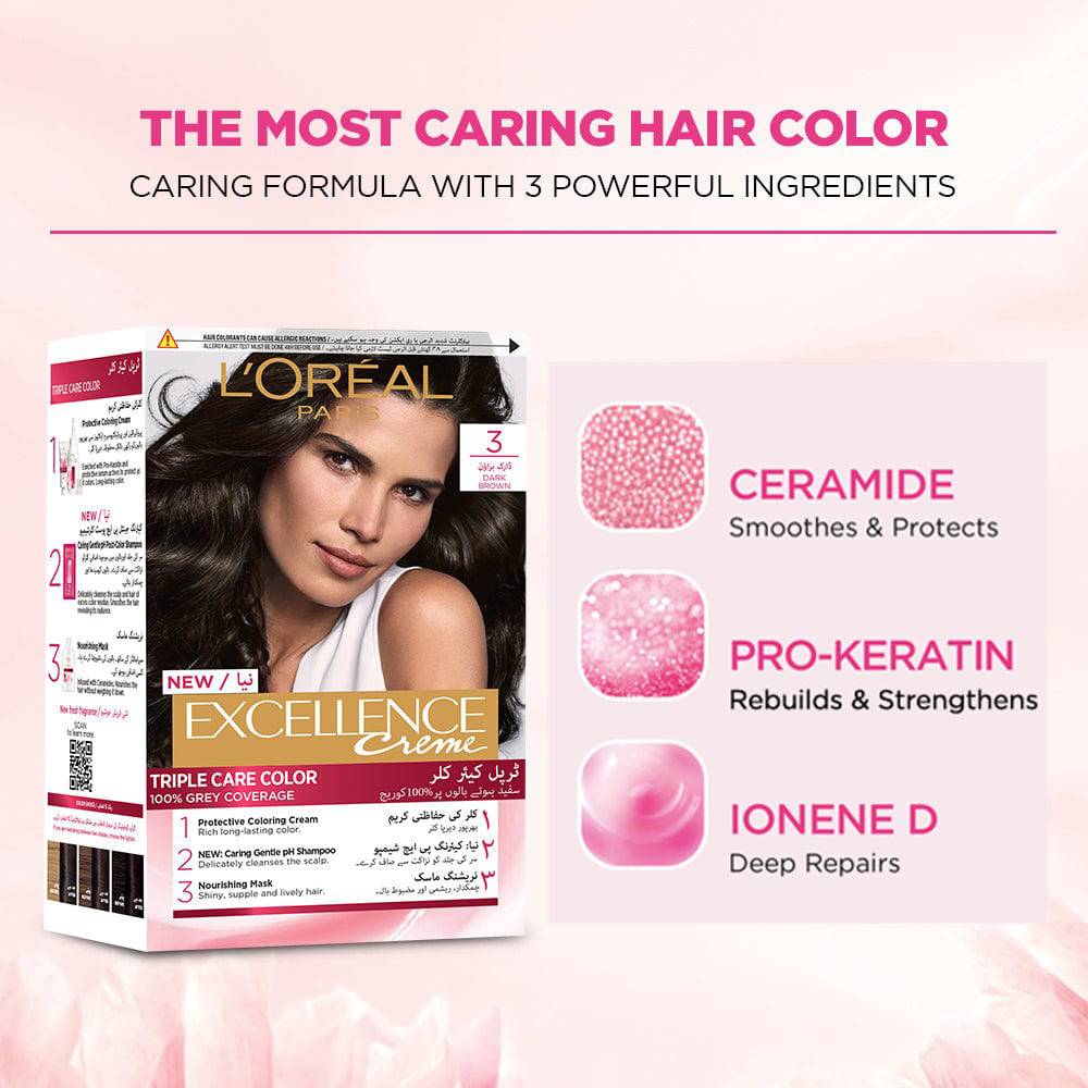 L'Oreal Excellence Creme Hair Color#8.12 Cool Pearl Light Blonde - My Store