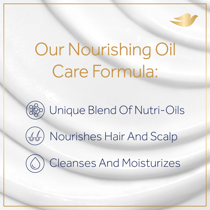 Dove Nourishing Oil Care Shampoo - 175ML - My Store