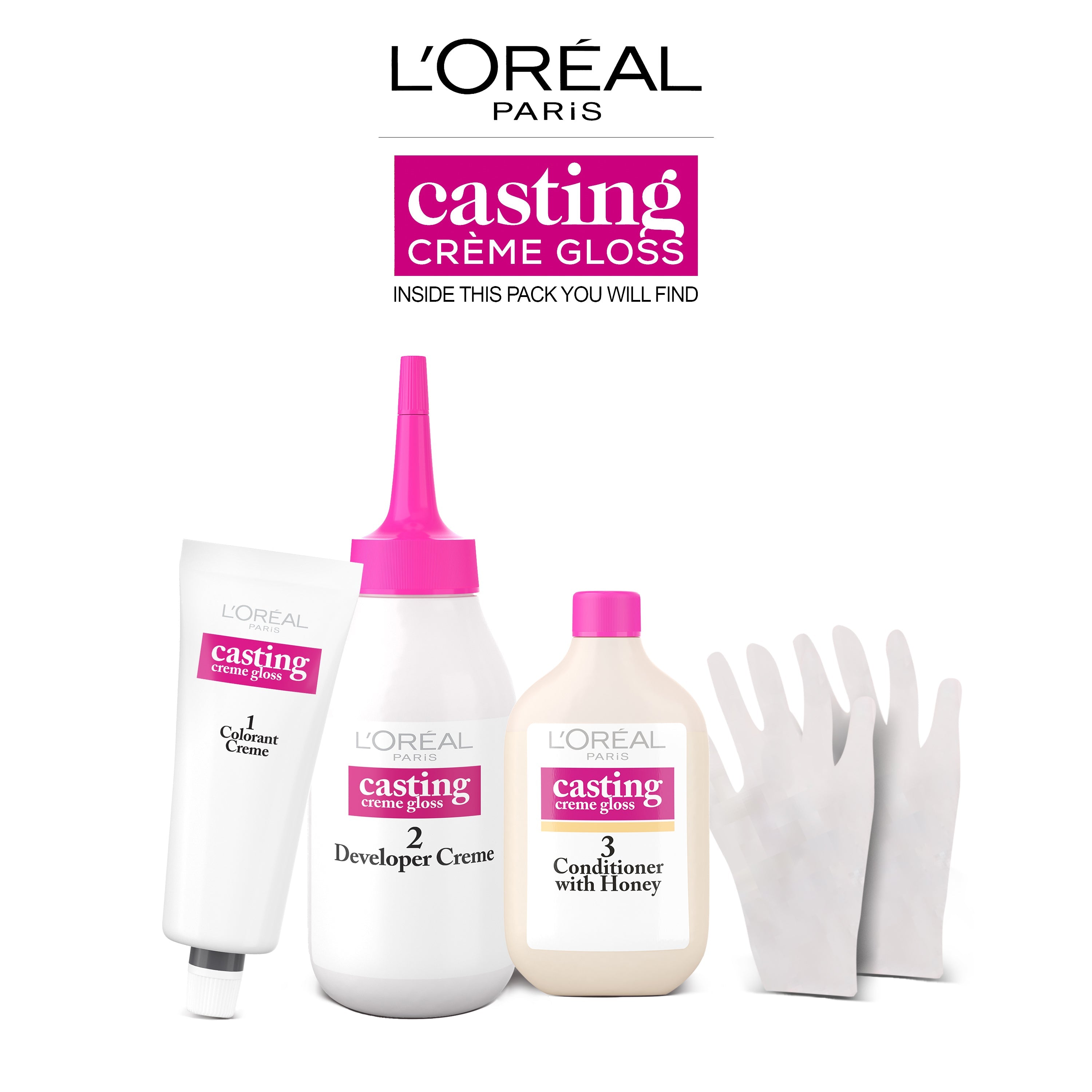 L'Oreal Casting Creme Gloss Hair Color 323 Darkest Warm Brown