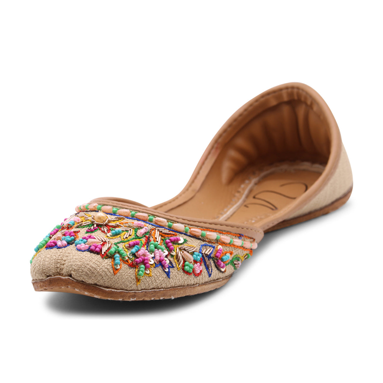 Ujaala Sartaj - Beige Jutti