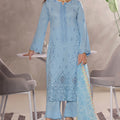 Jasmine By Soghat Unstitched 3 Piece Emb Cotton Chikankari Vol-03 Collection'2025-D-01