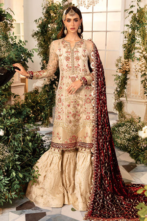 Mbroidered By Maria B Unstitched 3 Piece Wedding Edition Collection'2024-BD-2905