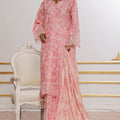 Bin Saeed Stitched 3 Piece Open Front Cutwork Kari Collection'2025-SM-2110-Pink