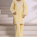 Vybe By Sada Bahar Stitched 2 Piece Emb Cotton Set Vol-02 Collection'2025-MEL-02-Lemon