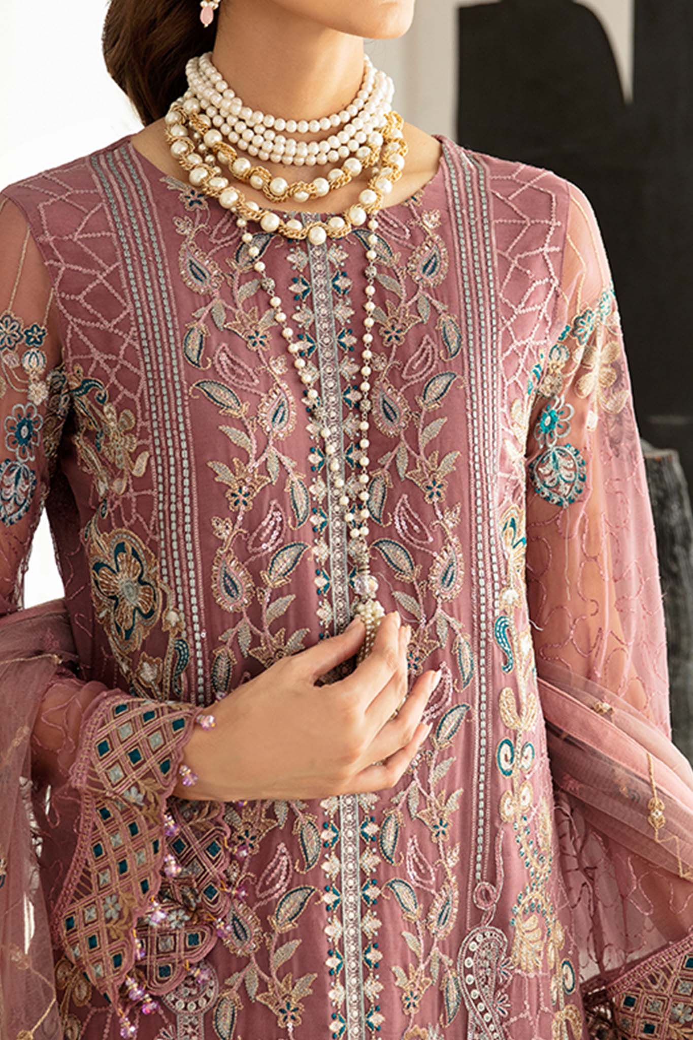 Rangoon by Ramsha Unstitched 3 Piece Chiffon Vol-11 Collection'2023-D-1102