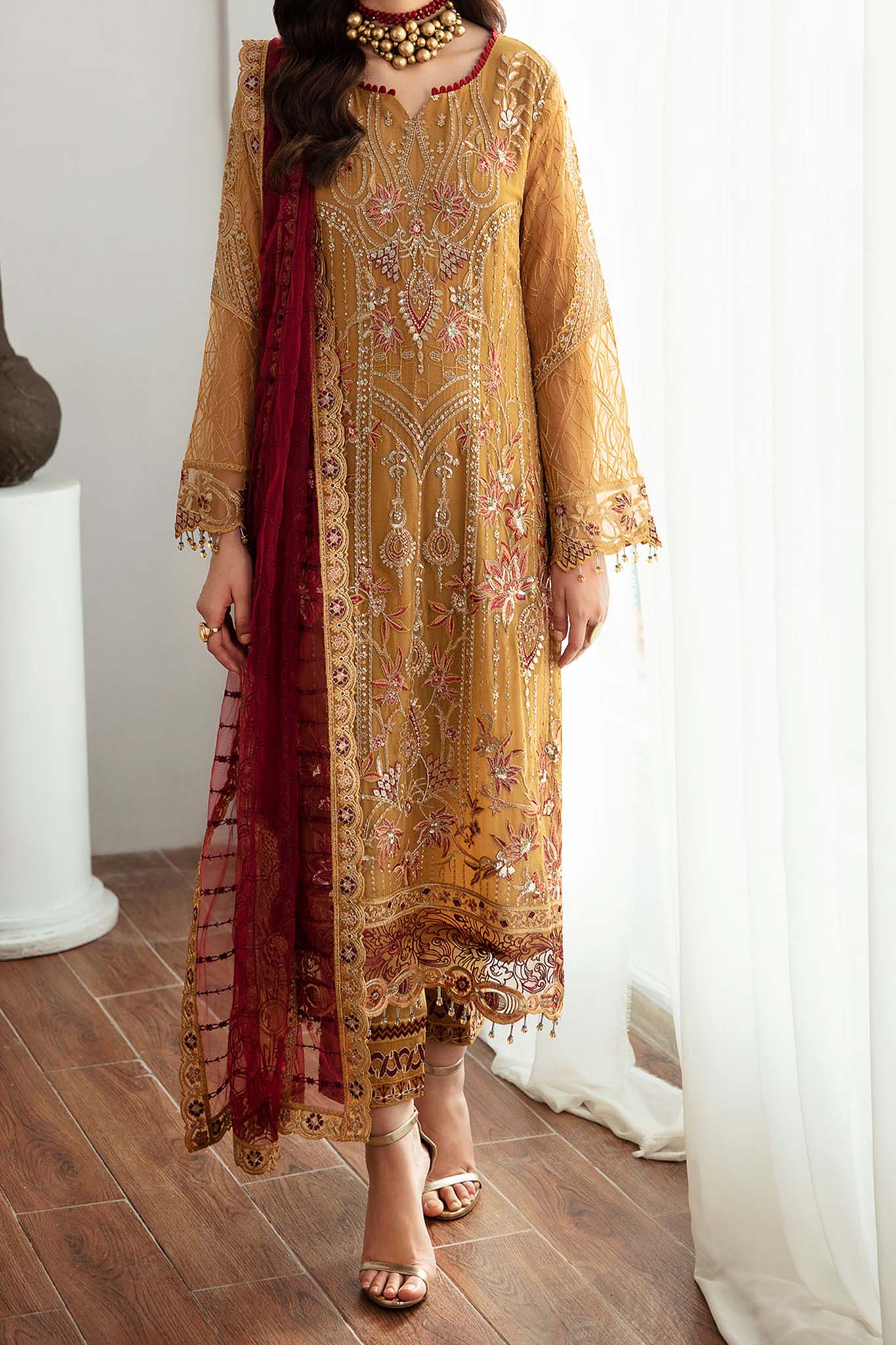 Rangoon by Ramsha Unstitched 3 Piece Chiffon Vol-11 Collection'2023-D-1110