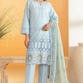 Dinara By Tawakkal Unstitched 3 Piece Emb Schiffli Lawn Suit-D-2288