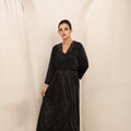 Gown Set - Liora Silk - Black