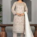 Efza By Tawakkal Unstitched 3 Piece Fancy Emb Lawn Suit-D-2971