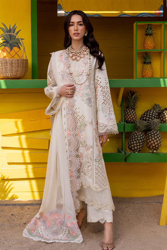 Saira Shakira Unstitched 3 Piece Luxury Lawn Collection'2025-DAHLIA-A
