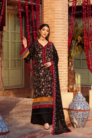 Vintage By LALA Textiles Embroidered Swiss Voile Unstitched 3 Piece (DILARA)