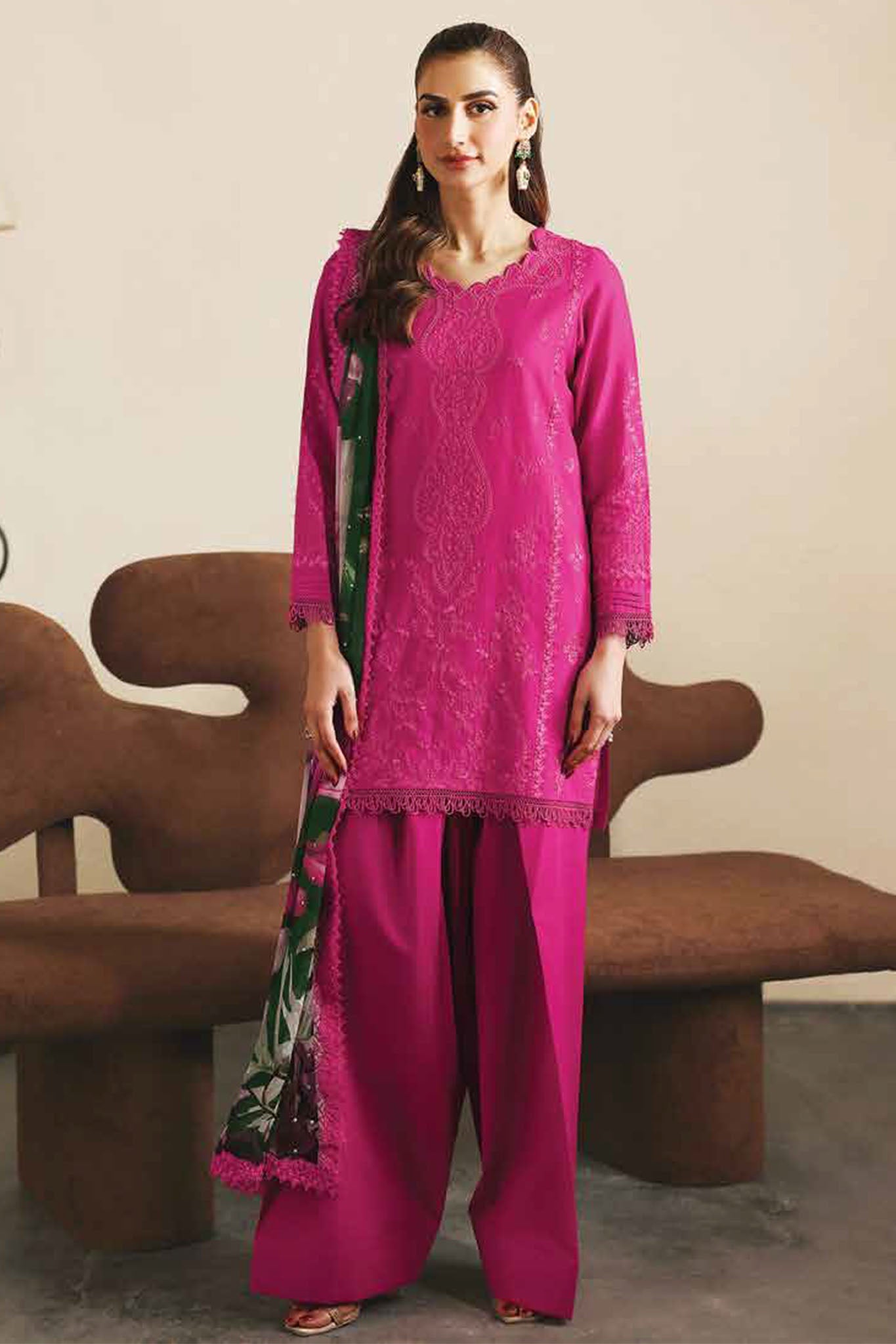 Core - Daria By Riaz Arts Unstitched 3 Piece Summer Vol-01 Suit-DL-06