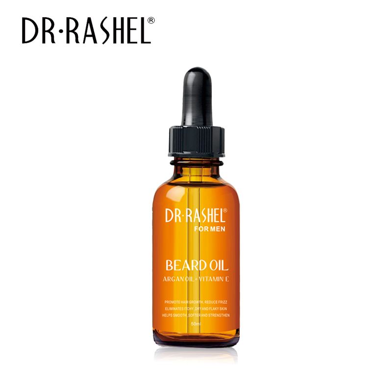 Dr Rashel Beard Oil With Argan Oil And Vitamin E For Men 50ml