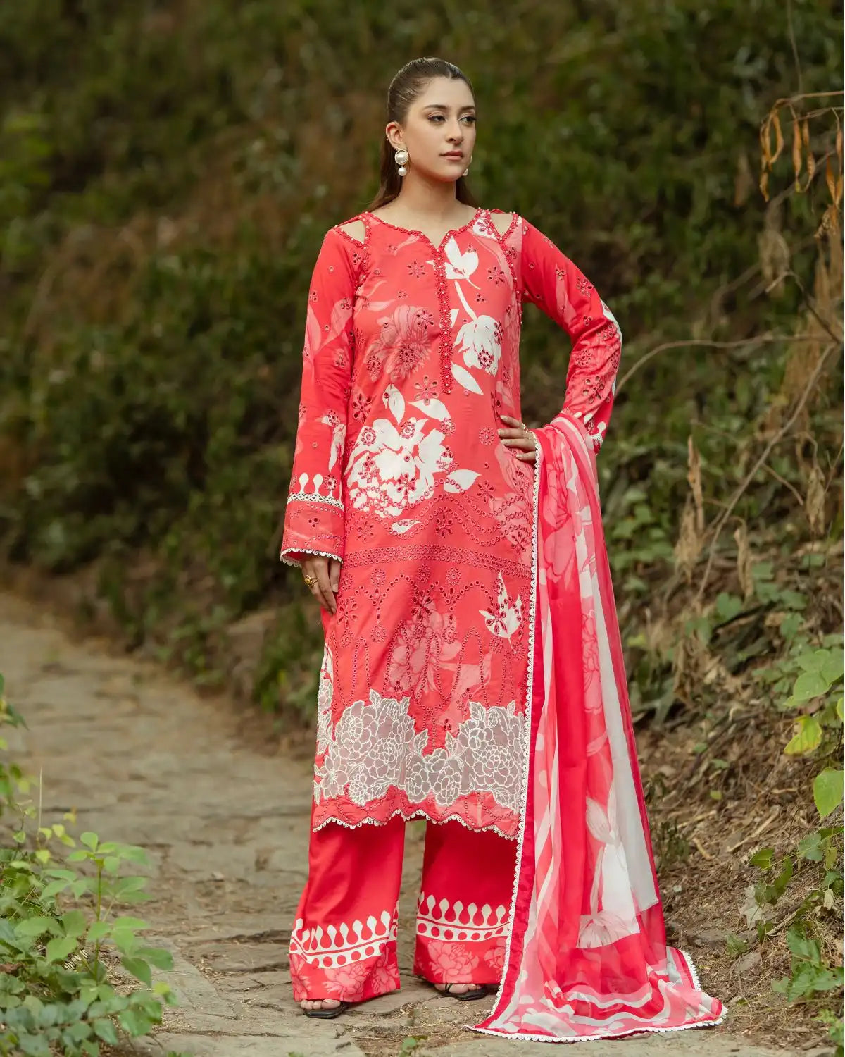 Gul Bahar By Inara Stitched 3 Piece Summer Suit-AZALEA DR-06
