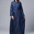 Abaya.Pk Denim Hale Abaya