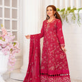 Threads & Weaves Unstitched 3 Pc Embroidered Lawn Suit-04