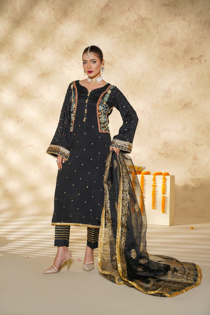 Arha Eman Stitched Formals Suit-Zeenat