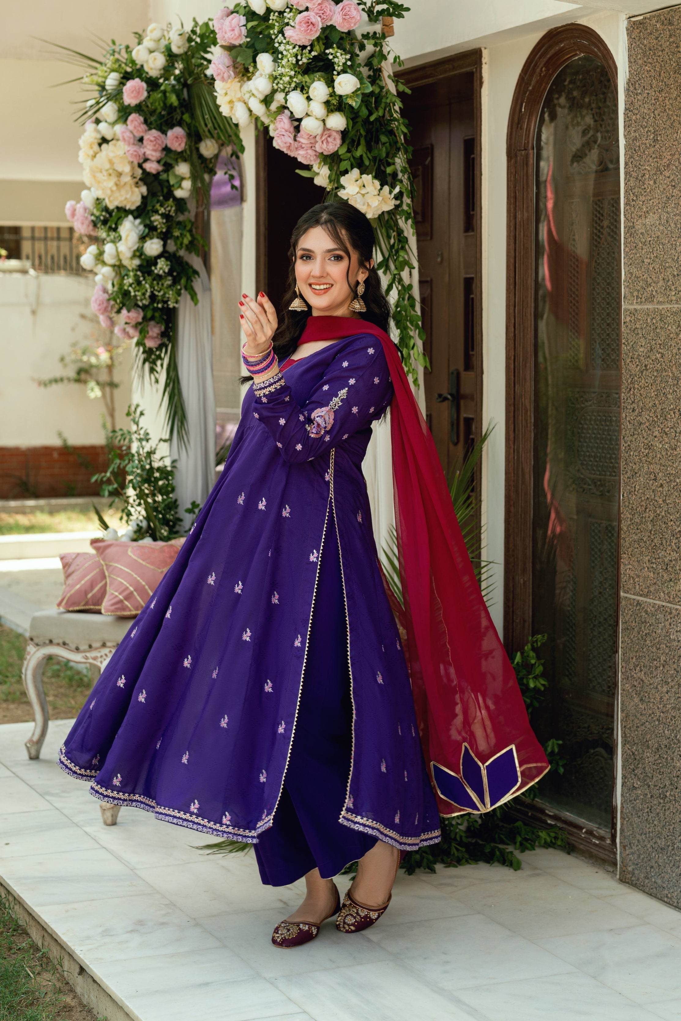 Baat Pakki Omal by Komal Stitched 3 Piece Dobby Collection'2025-Malaika