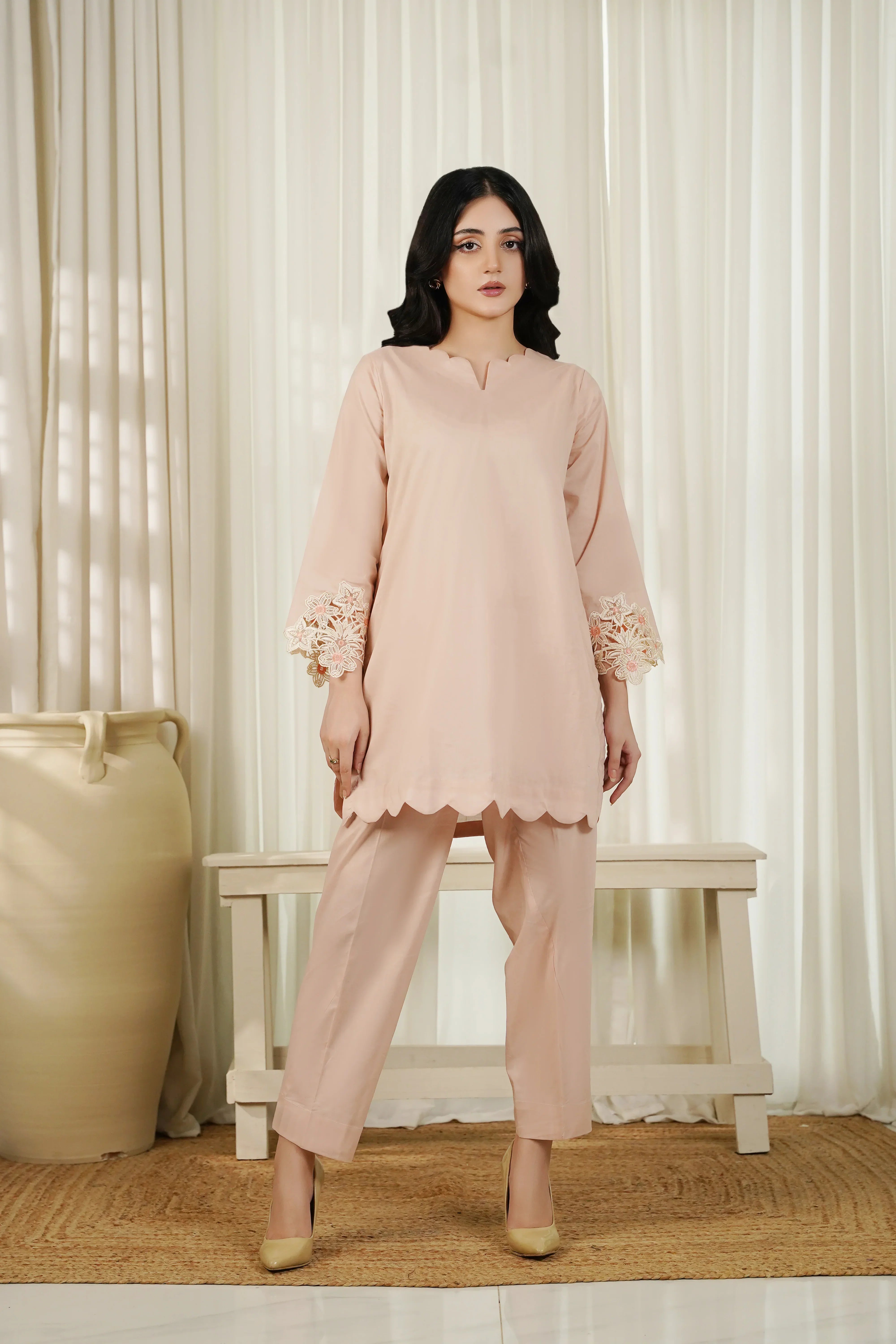 Dhaga Stitched 2 Piece Cotton Summer Collection'2025-Elin