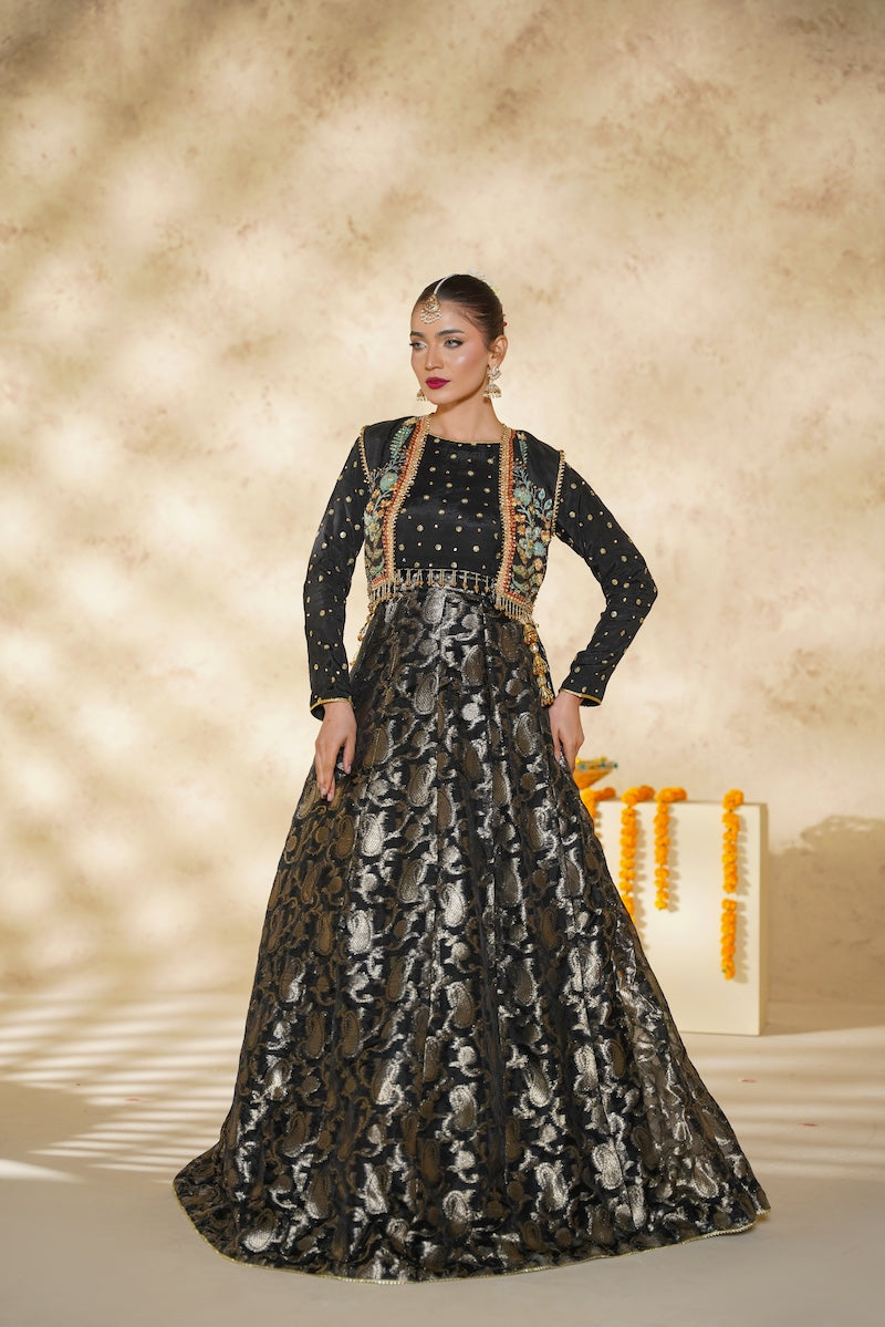Arha Eman Stitched Formals Suit-Chandni