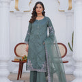 Threads & Weaves Stitched 3 Piece Pret Emb Viscose Collection-01