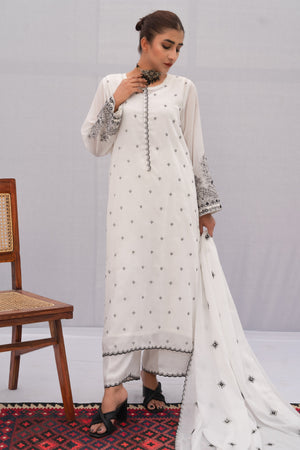 Najia Zia Stitched 2 Piece Georgette Collection'2025-Sheesh Mahal