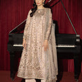 Asim Jofa Premium Festive Ajpf-33 Embroidered Zari Net Ayudhia 3 Pcs