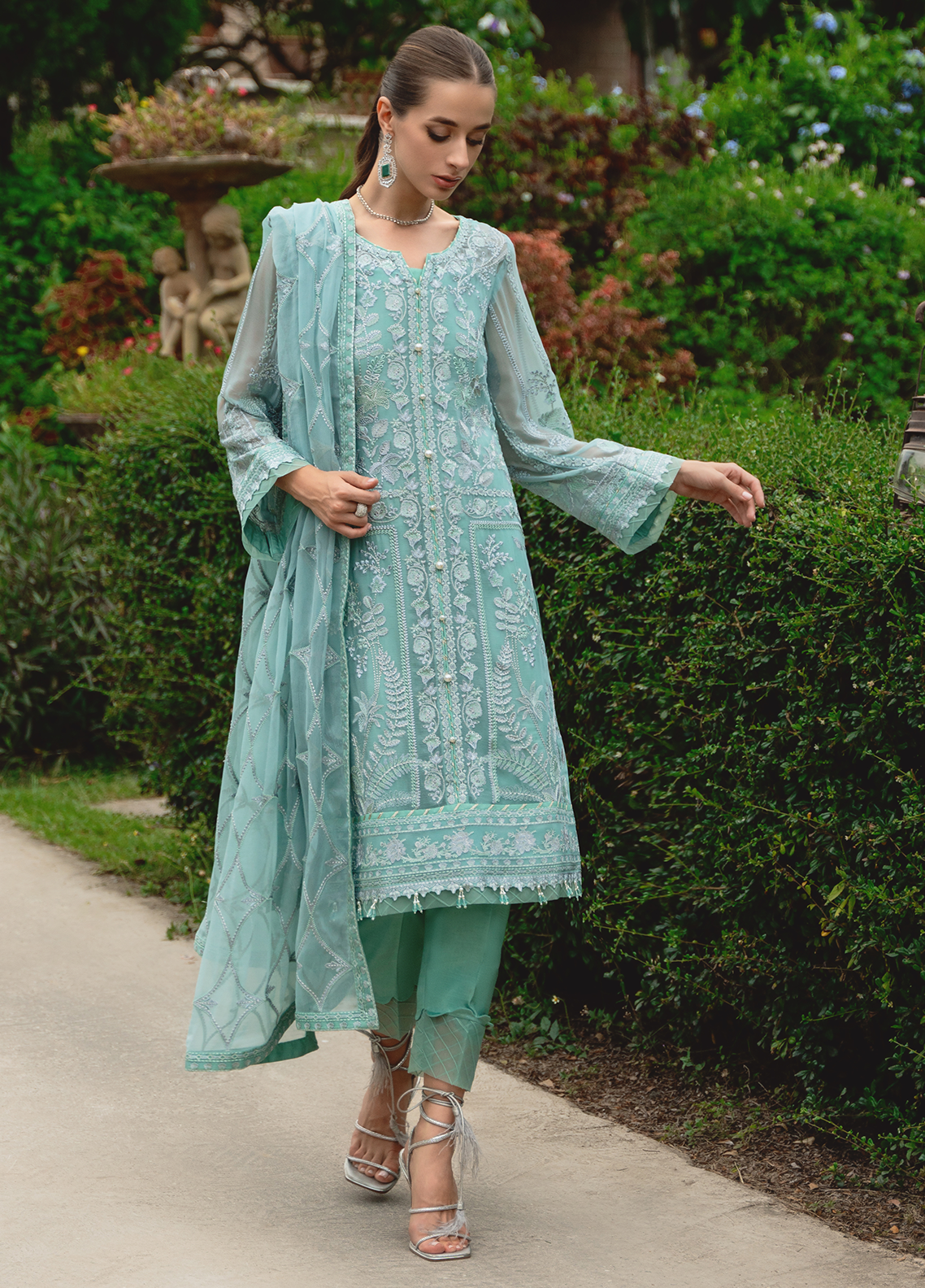 Gulaal Unstitched 3 Piece Luxury Emb Pret Suit-Nissa (GL-EP-2024-23)