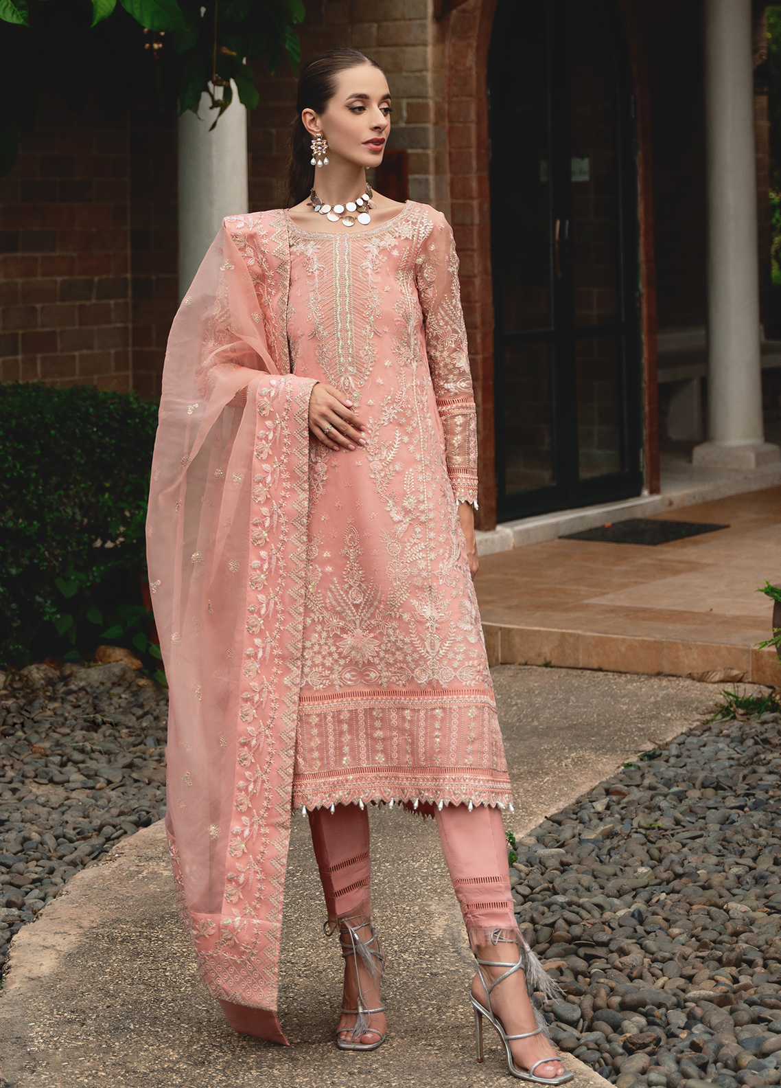 Gulaal Unstitched 3 Piece Luxury Emb Pret Suit-Cressida (GL-EP-2024-18)