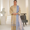 Threads & Weaves Sapphire Sand - Embroidered Lawn Ready to Wear 3PC-RTWL26106S