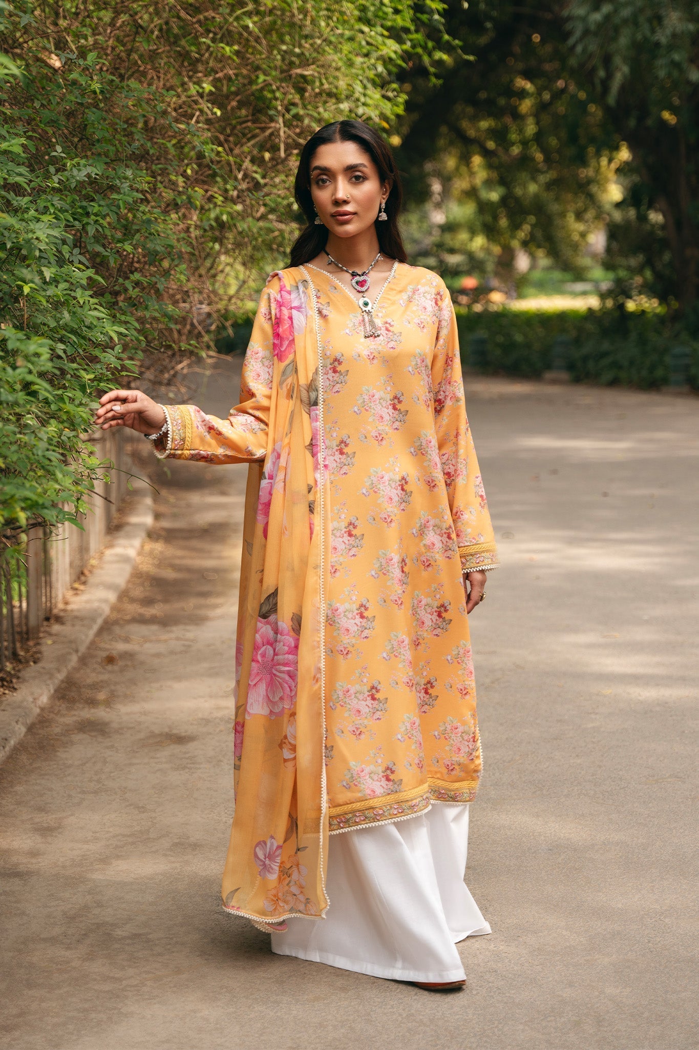 Bloom By Mannat Clothing Stitched Collection-Honey
