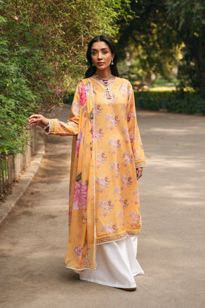 Bloom By Mannat Clothing Stitched Collection-Honey