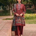 Bloom By Mannat Clothing Stitched Collection-Mahogany