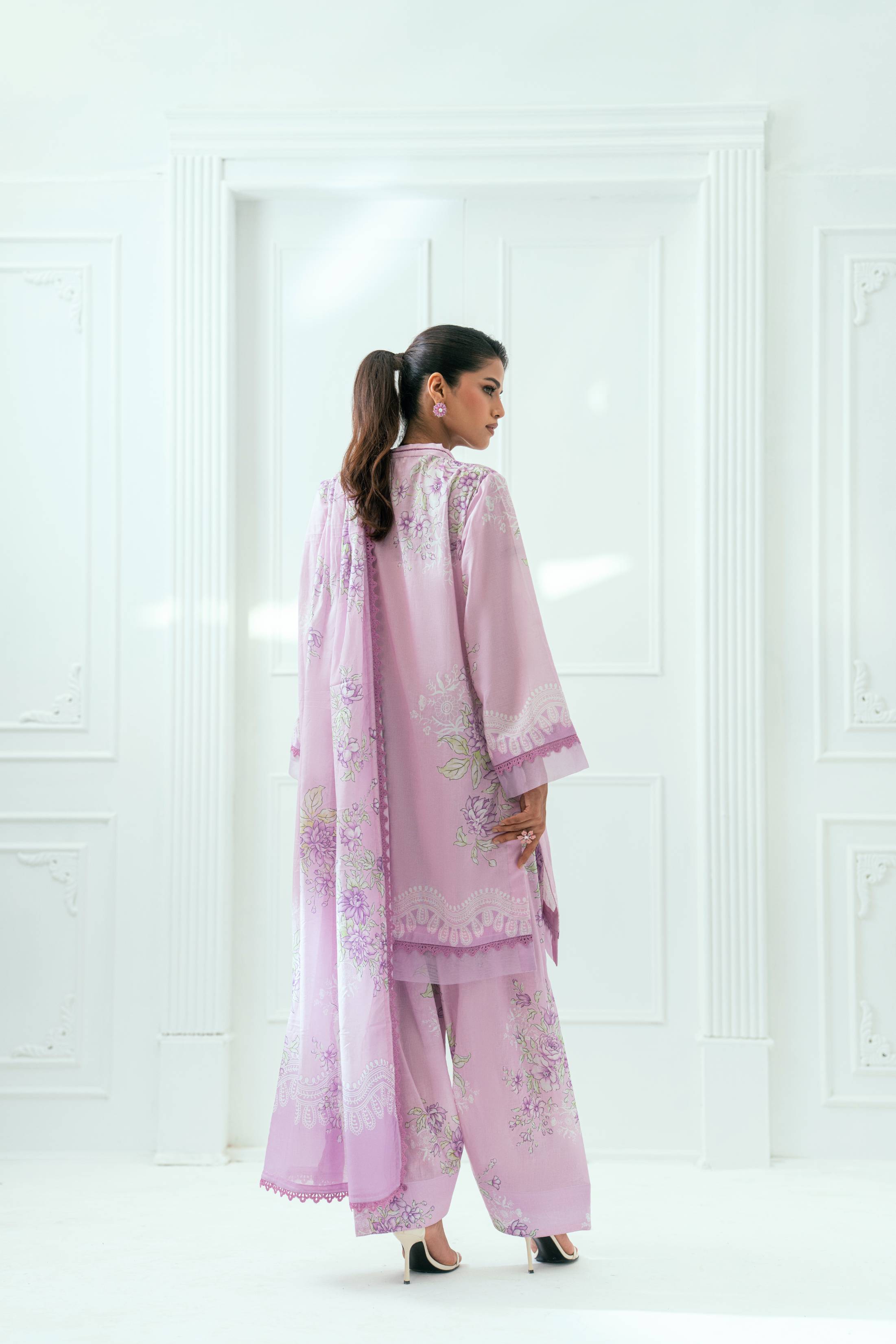 Amal Unstitched 3 Piece Printed Lawn Collection