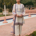 Bloom By Mannat Clothing Stitched Collection-Oat