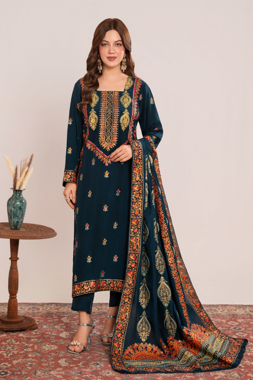 Khayat Stitched 3 Piece Formals Women Collection'2025-Risma