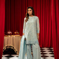 Freesia By Zouj 3 Piece Festive Edit-Cresent Blue